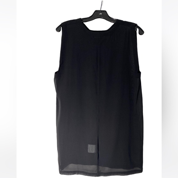 💢Rad Hourani sheer black top with print💢 - Picture 3 of 7